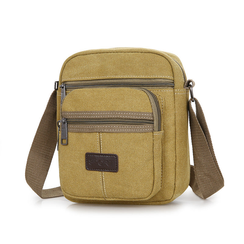 Canvas Retro Men's Messenger Bag