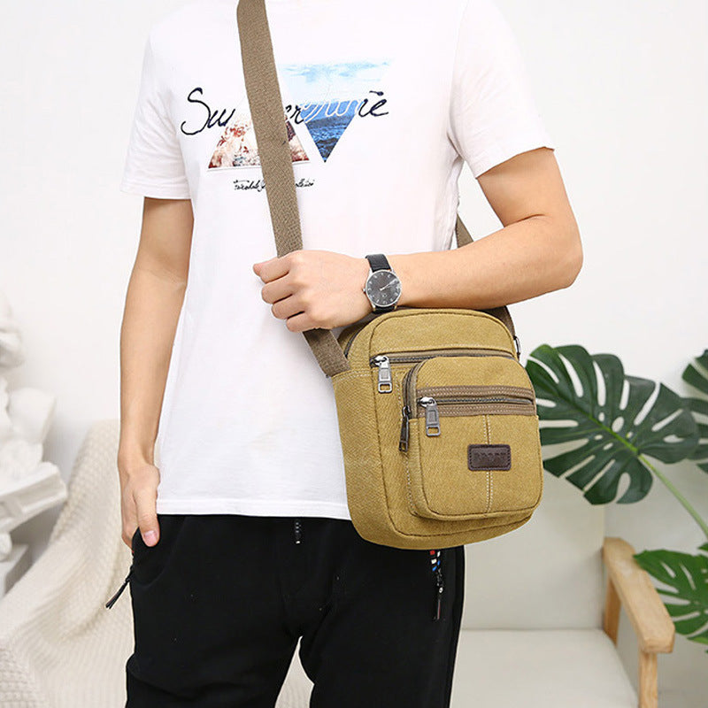 Canvas Retro Men's Messenger Bag