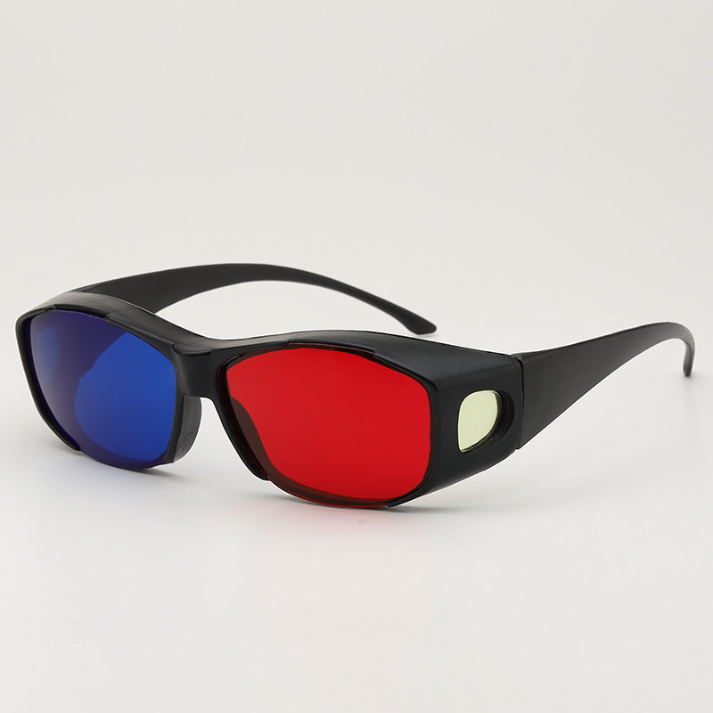 Red-Blue 3D Glasses Set Of Glasses Large Frame